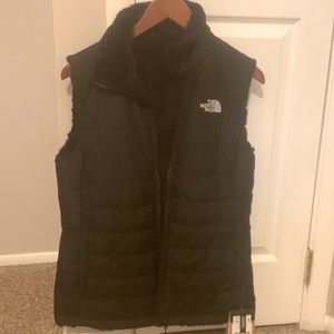 The North Face women’s reversible vest size medium